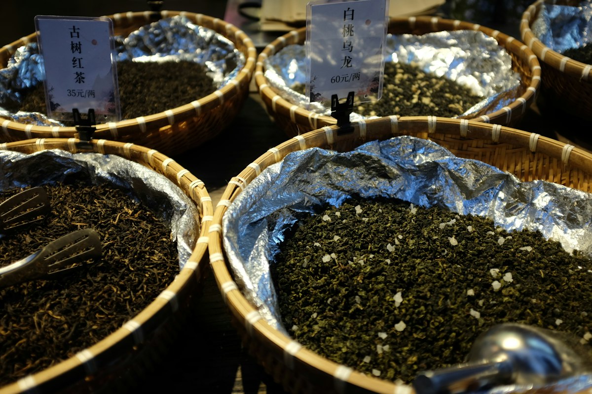 White tea buds